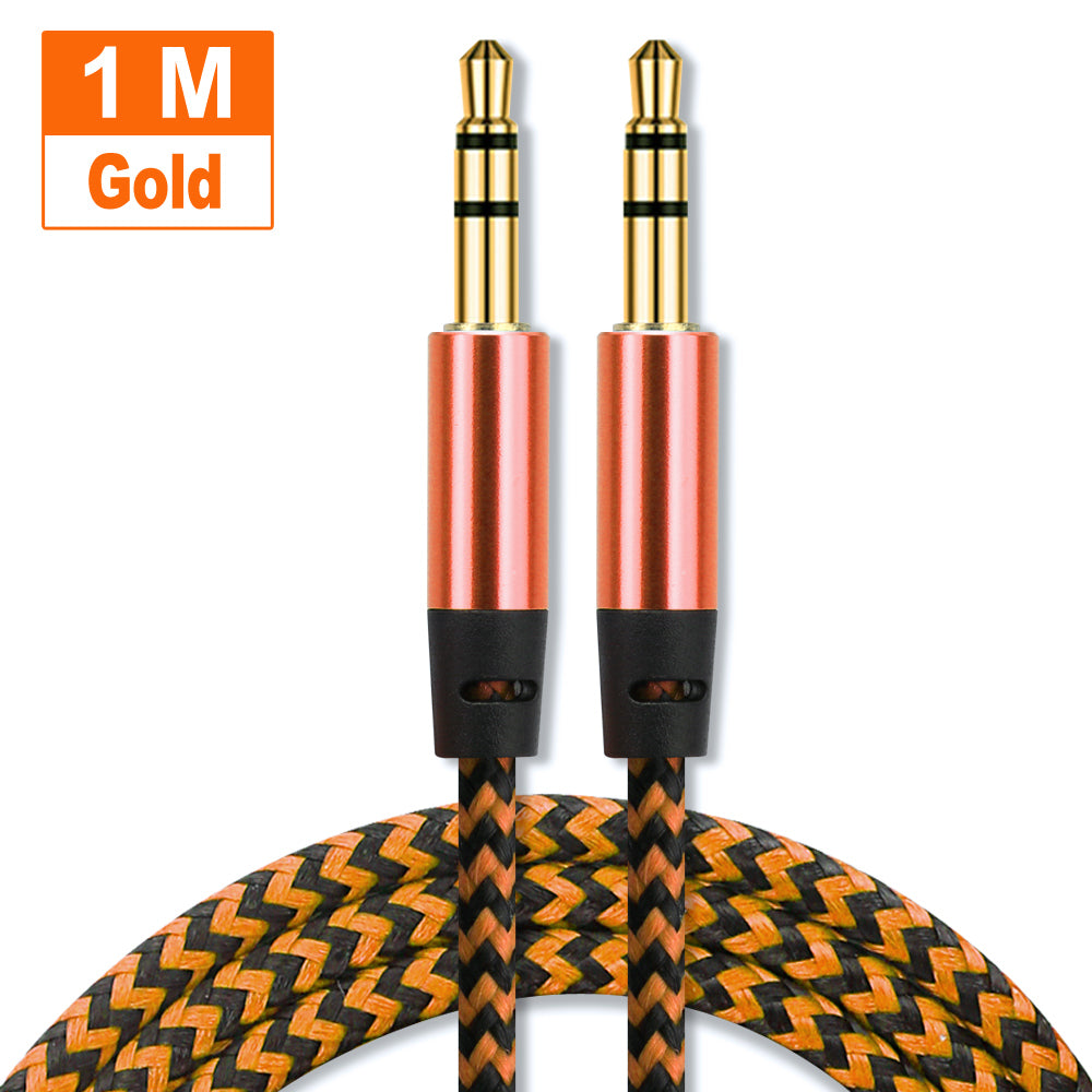 [2 Pack] 3.5mm Audio Male to Male Auxiliary AUX Cable - Eastlakes Electronics