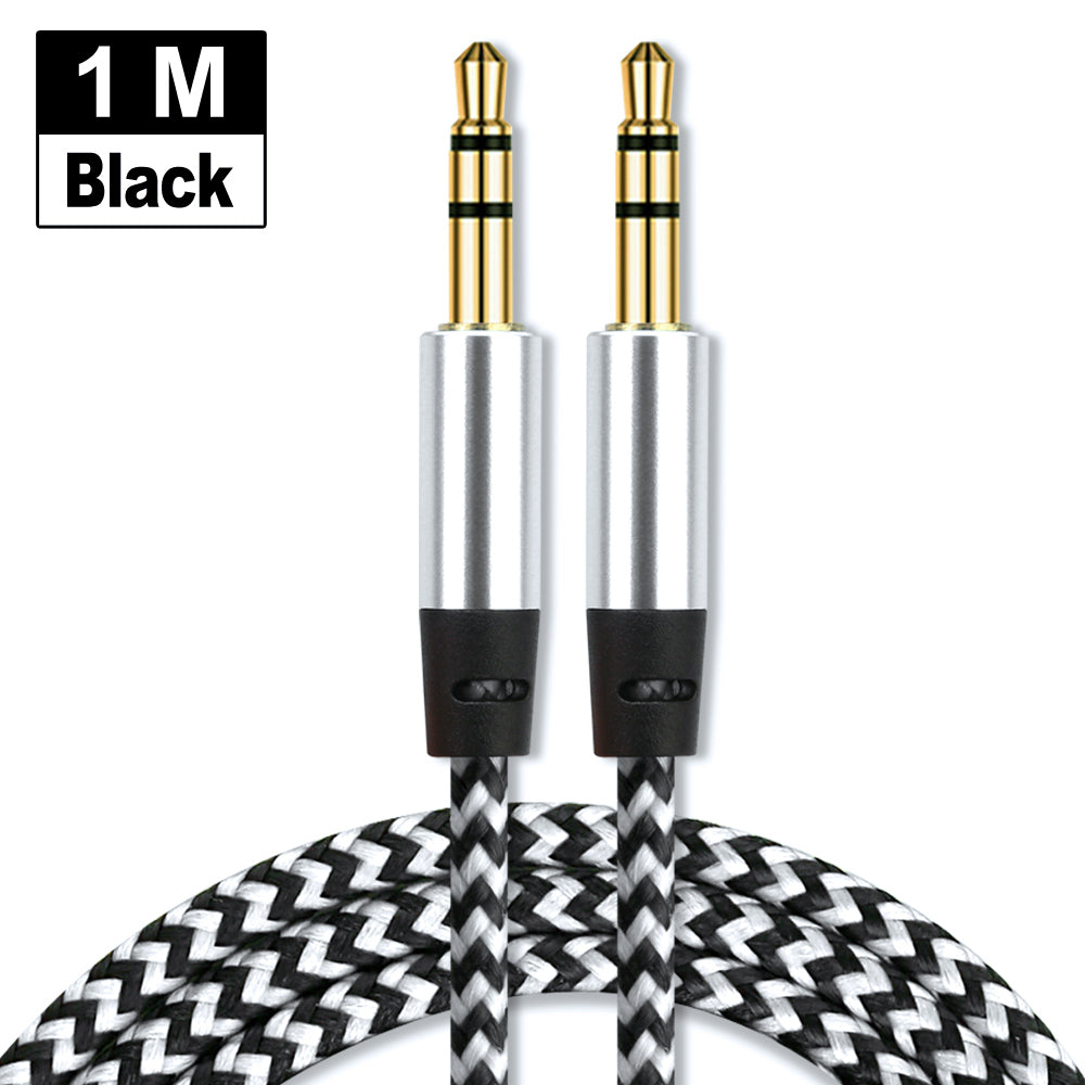 [2 Pack] 3.5mm Audio Male to Male Auxiliary AUX Cable - Eastlakes Electronics
