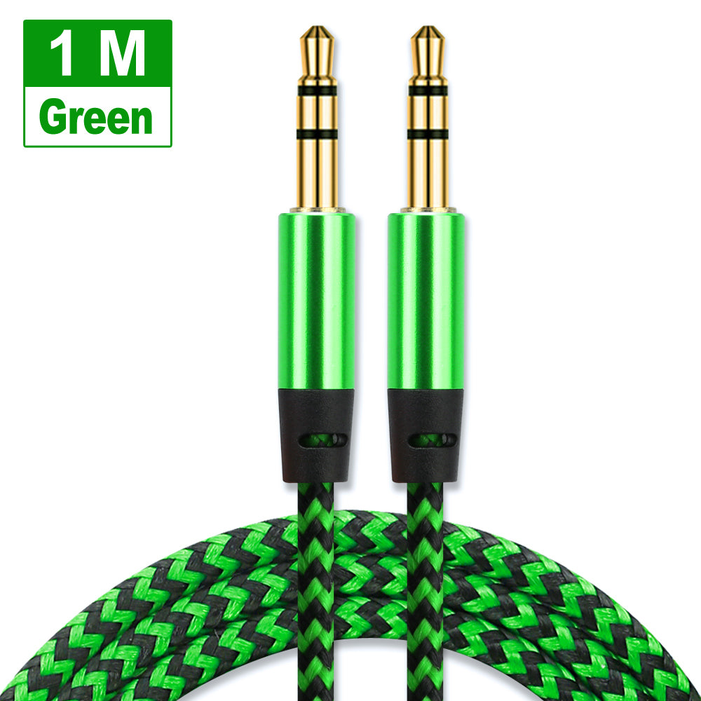 [2 Pack] 3.5mm Audio Male to Male Auxiliary AUX Cable - Eastlakes Electronics