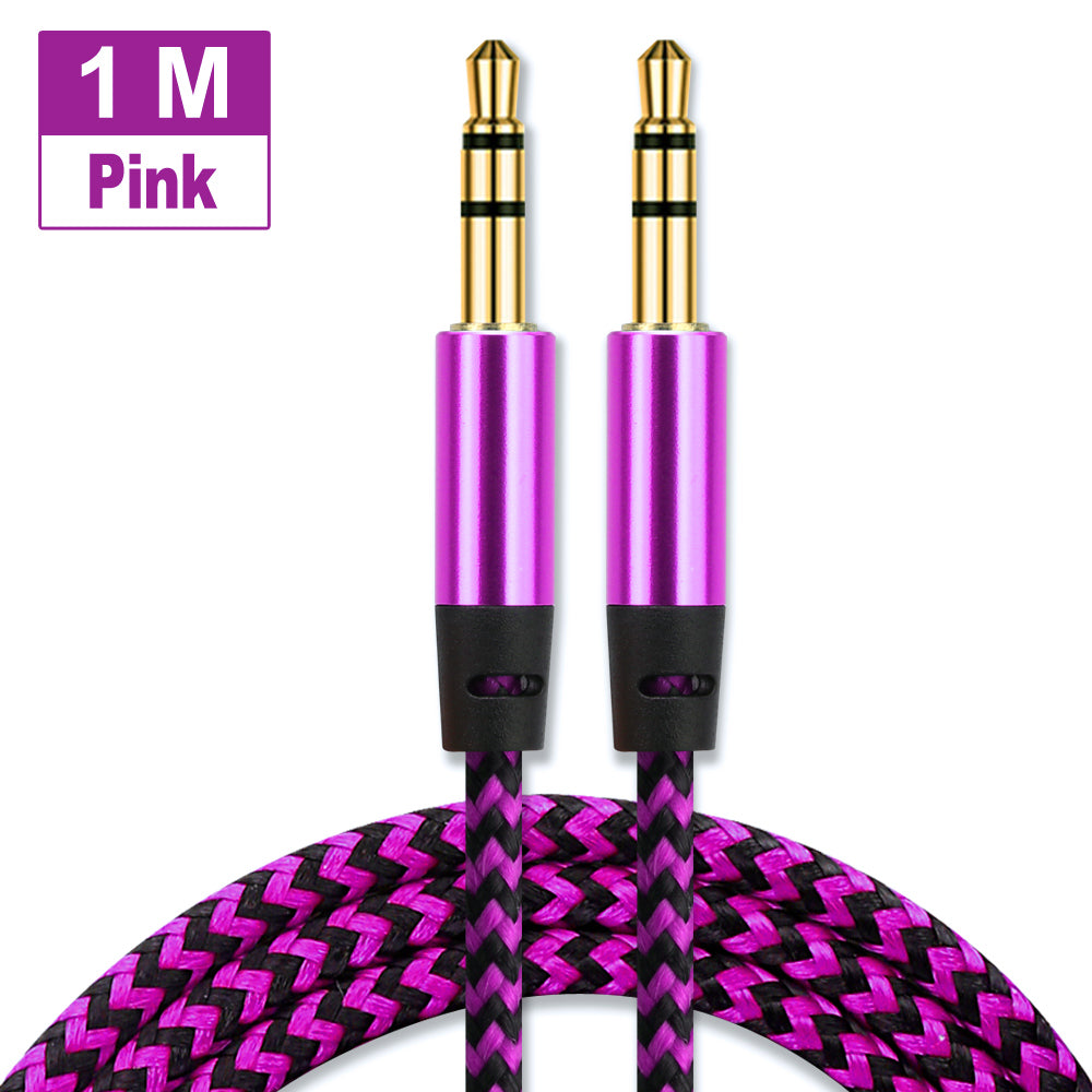 [2 Pack] 3.5mm Audio Male to Male Auxiliary AUX Cable - Eastlakes Electronics