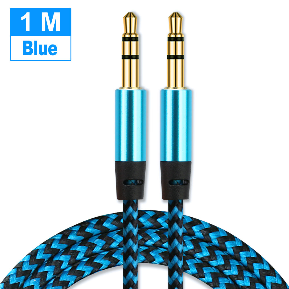 [2 Pack] 3.5mm Audio Male to Male Auxiliary AUX Cable - Eastlakes Electronics