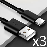 [3 Pack] 1M USB Type-C Data Charging Cable - Eastlakes Electronics