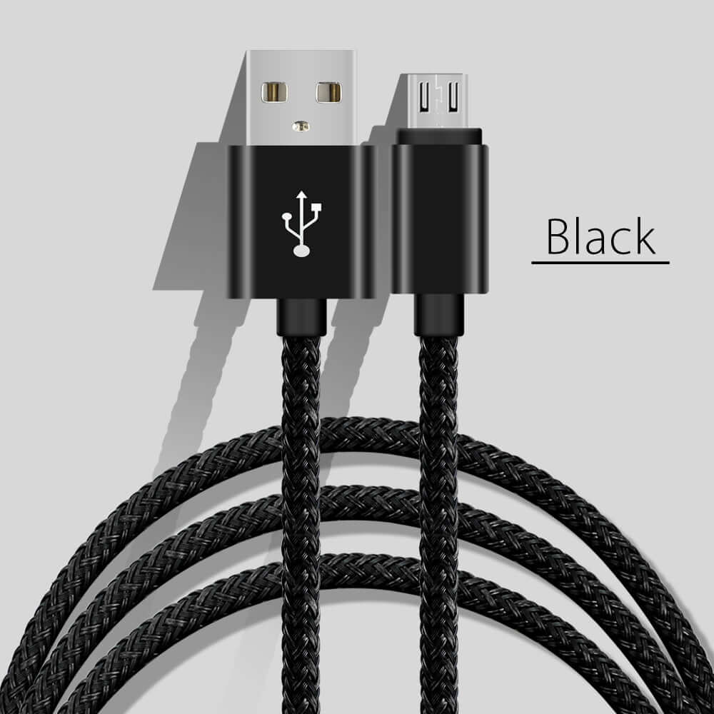 Micro USB Braided Charging Cable - Eastlakes Electronics