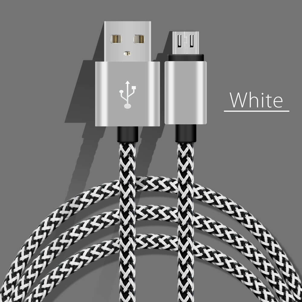 Micro USB Braided Charging Cable - Eastlakes Electronics