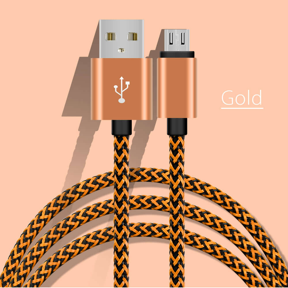 Micro USB Braided Charging Cable - Eastlakes Electronics