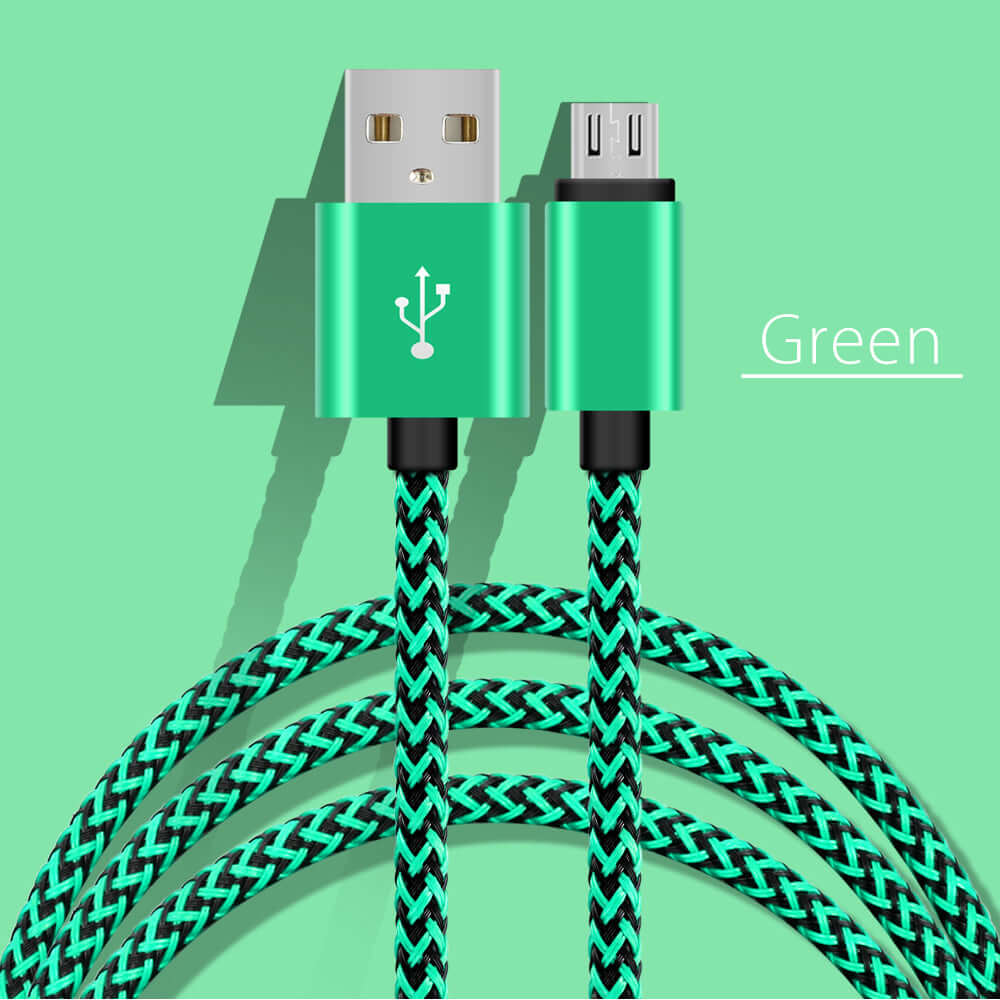 Micro USB Braided Charging Cable - Eastlakes Electronics