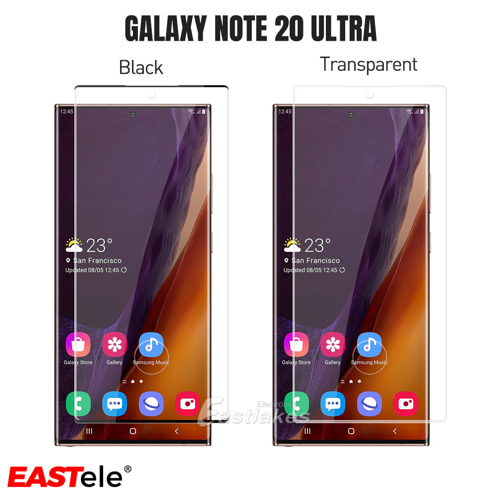 EASTele Tempered Glass Screen Protector For Samsung Galaxy S22 S21 FE Note 20 S20 Series - Eastlakes Electronics