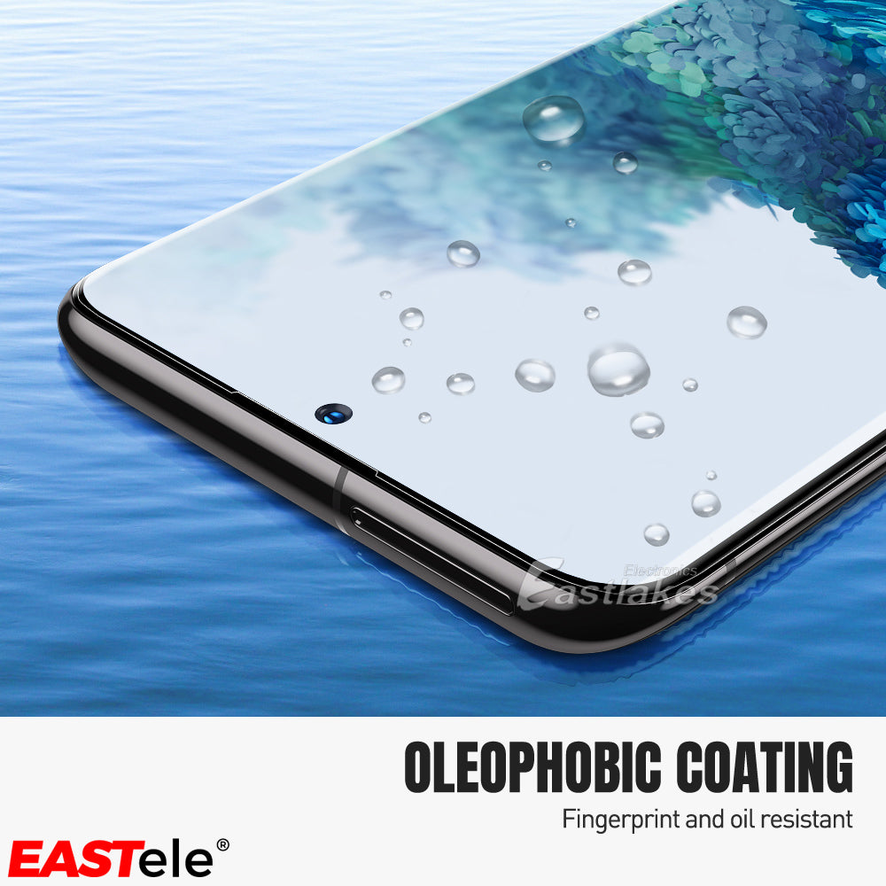 EASTele Tempered Glass Screen Protector For Samsung Galaxy S22 S21 FE Note 20 S20 Series - Eastlakes Electronics