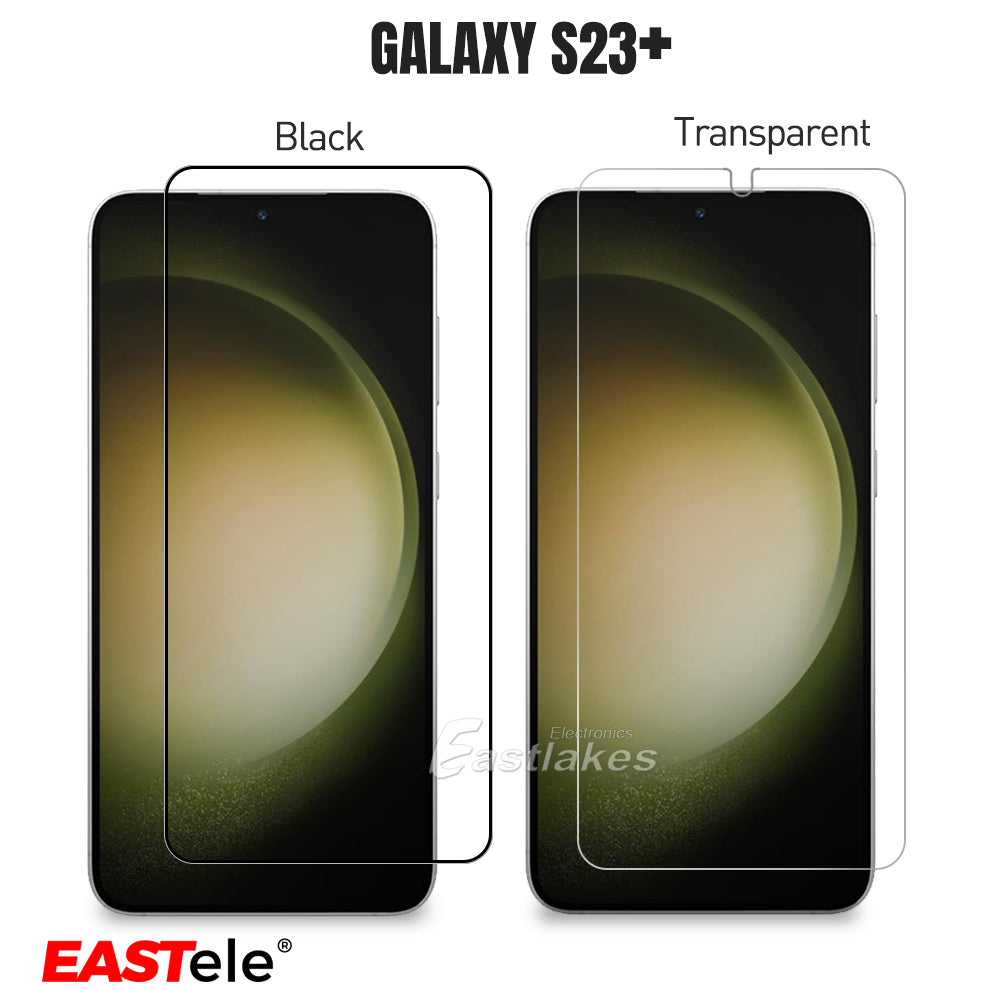 EASTele Tempered Glass Screen Protector For Samsung Galaxy S23 S22 S21 FE Note 20 S20 Series - Eastlakes Electronics