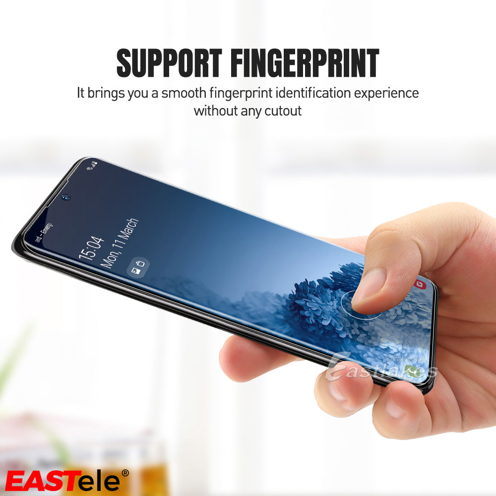 EASTele Tempered Glass Screen Protector For Samsung Galaxy S22 S21 FE Note 20 S20 Series - Eastlakes Electronics