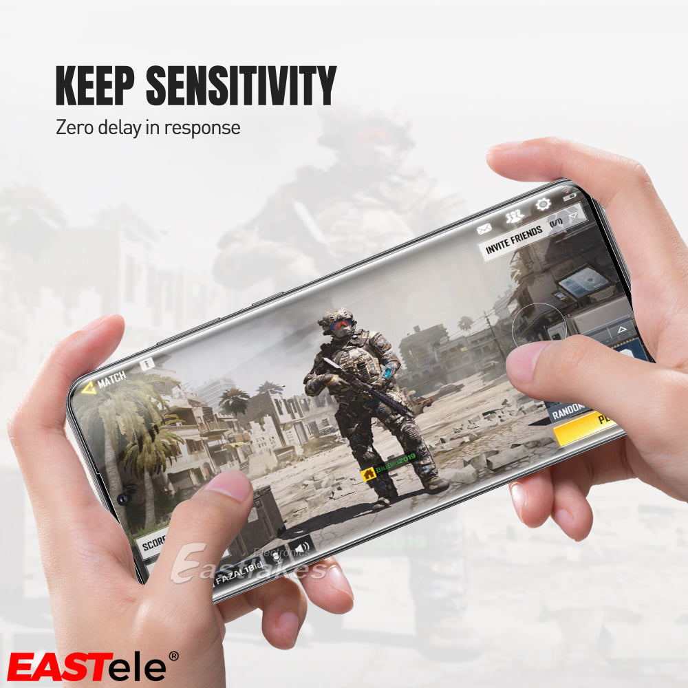 EASTele Tempered Glass Screen Protector For Samsung Galaxy S22 S21 FE Note 20 S20 Series - Eastlakes Electronics