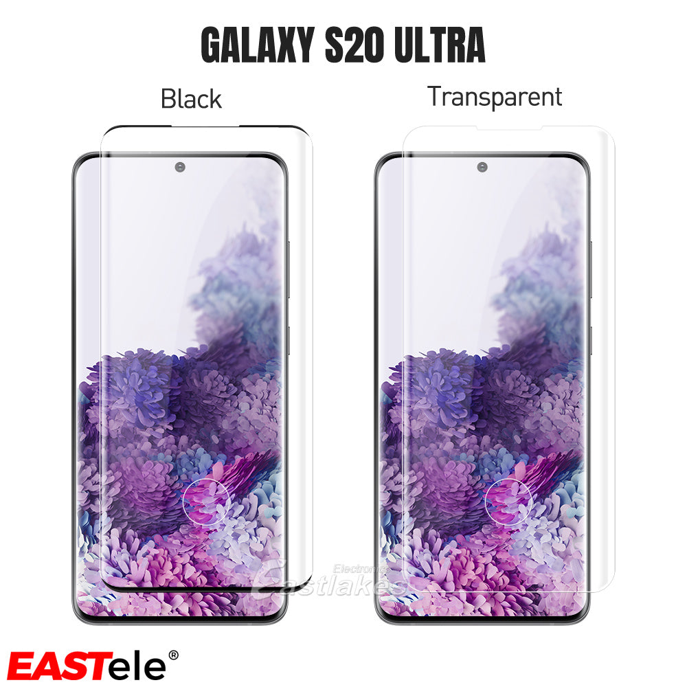 EASTele Tempered Glass Screen Protector For Samsung Galaxy S22 S21 FE Note 20 S20 Series - Eastlakes Electronics
