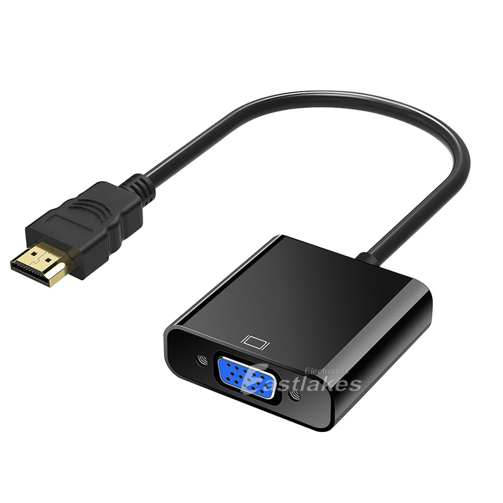 1080P HDMI Male to VGA Female Video Adapter Cable Converter - Eastlakes Electronics