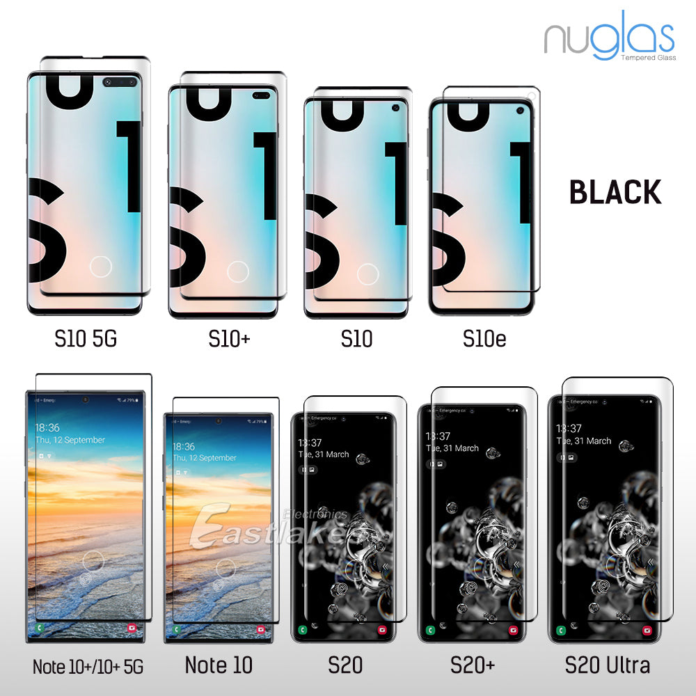 Nuglas Tempered Glass Screen Protector for Samsung Galaxy - Eastlakes Electronics