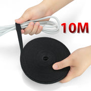 [10M] Hook & Loop Reusable Cable Ties - Eastlakes Electronics