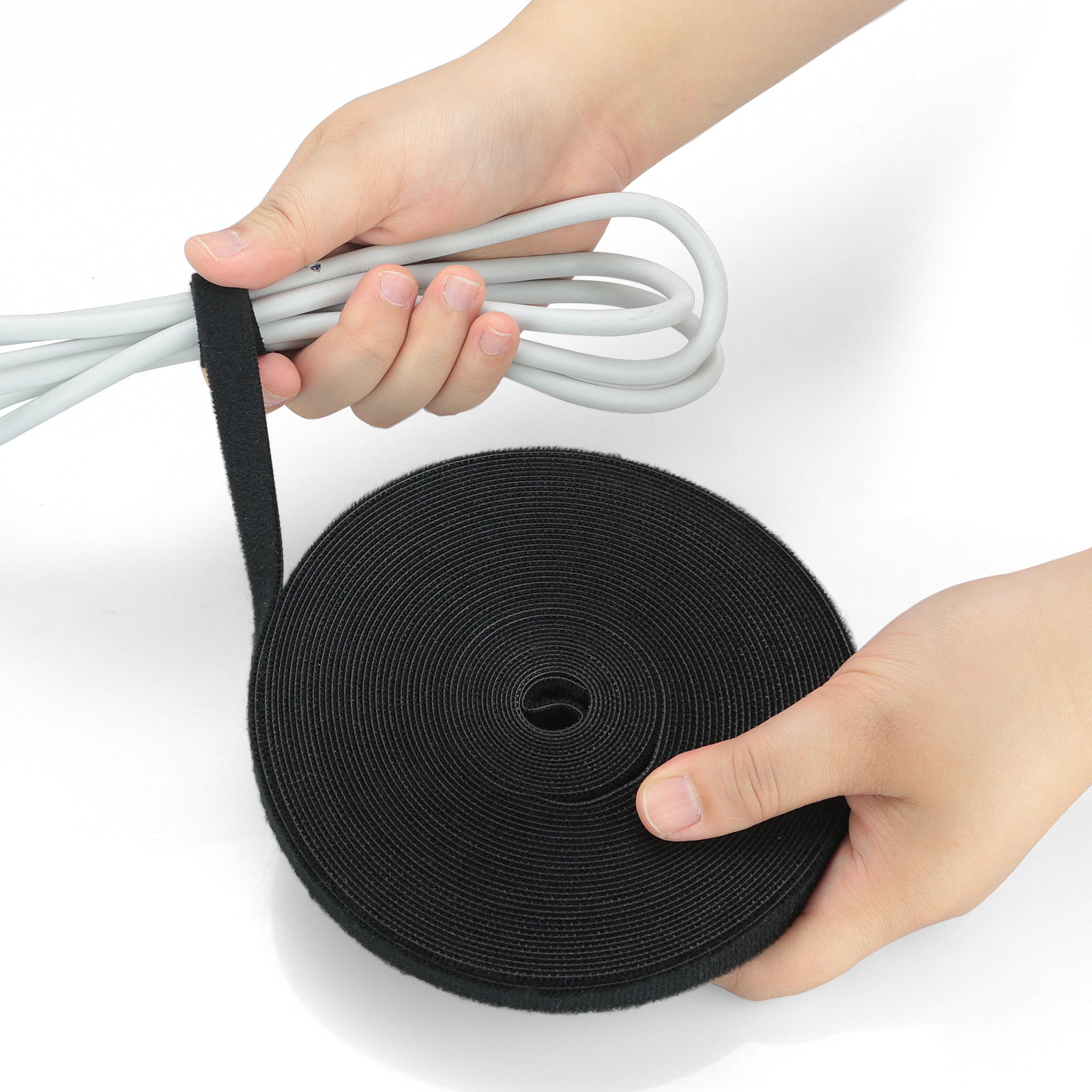[10M] Hook & Loop Reusable Cable Ties - Eastlakes Electronics
