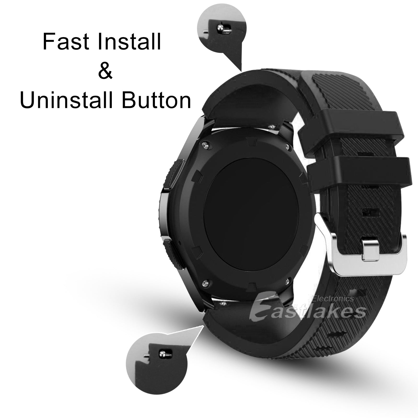Samsung Gear S3 Silicone Watchband