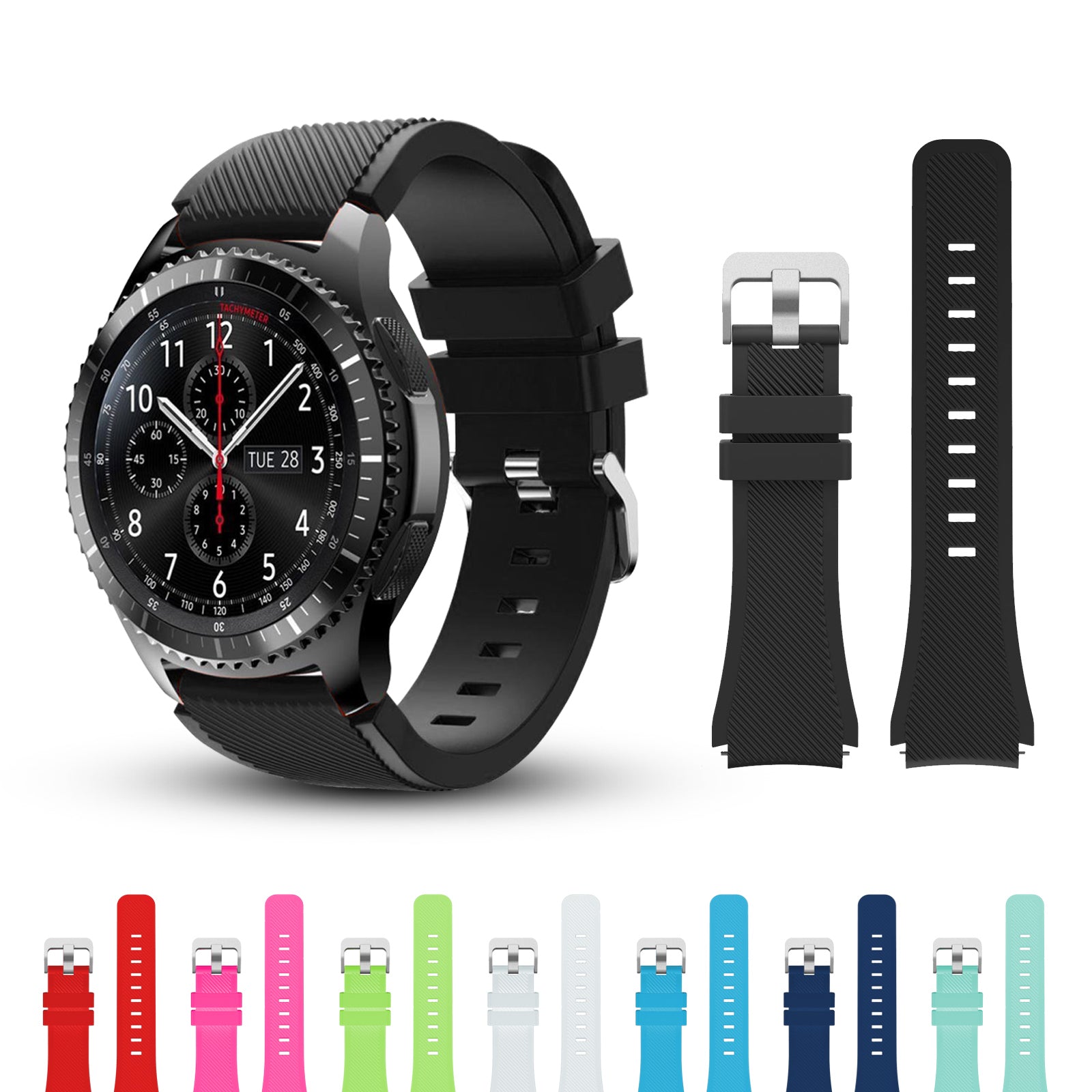 Samsung Gear S3 Silicone Watch band
