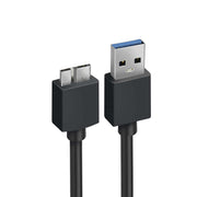 [1M] USB 3.0 Male A to Micro USB Charger Cable for External Hard Drive HDD - Eastlakes Electronics