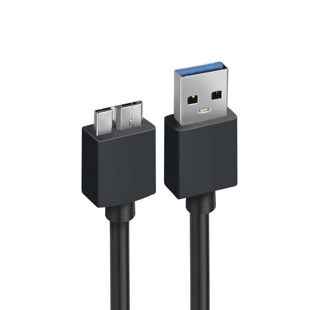 [1M] USB 3.0 Male A to Micro USB Charger Cable for External Hard Drive HDD - Eastlakes Electronics