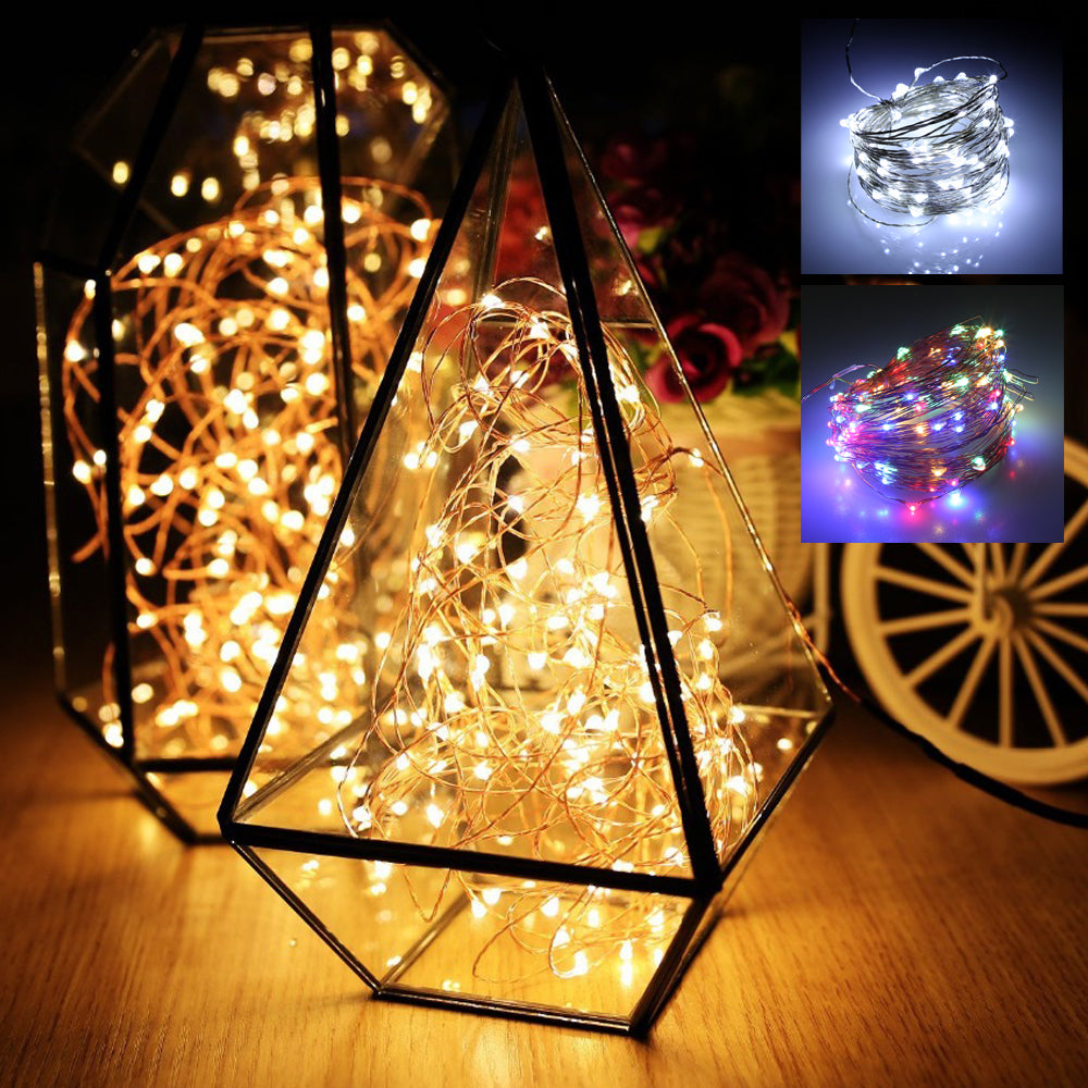 USB LED Copper Wire String Fairy Lights - Eastlakes Electronics