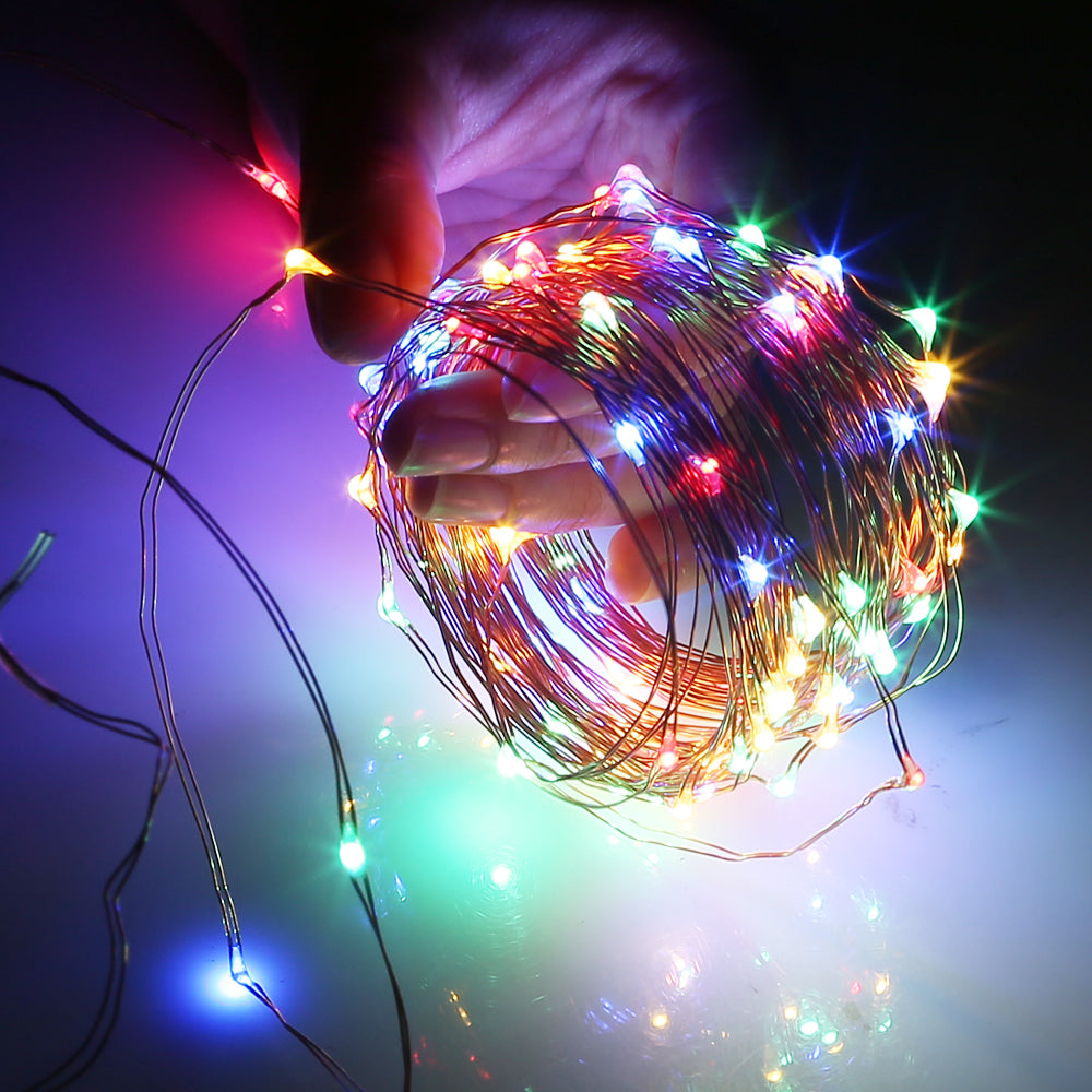 USB LED Copper Wire String Fairy Lights - Eastlakes Electronics
