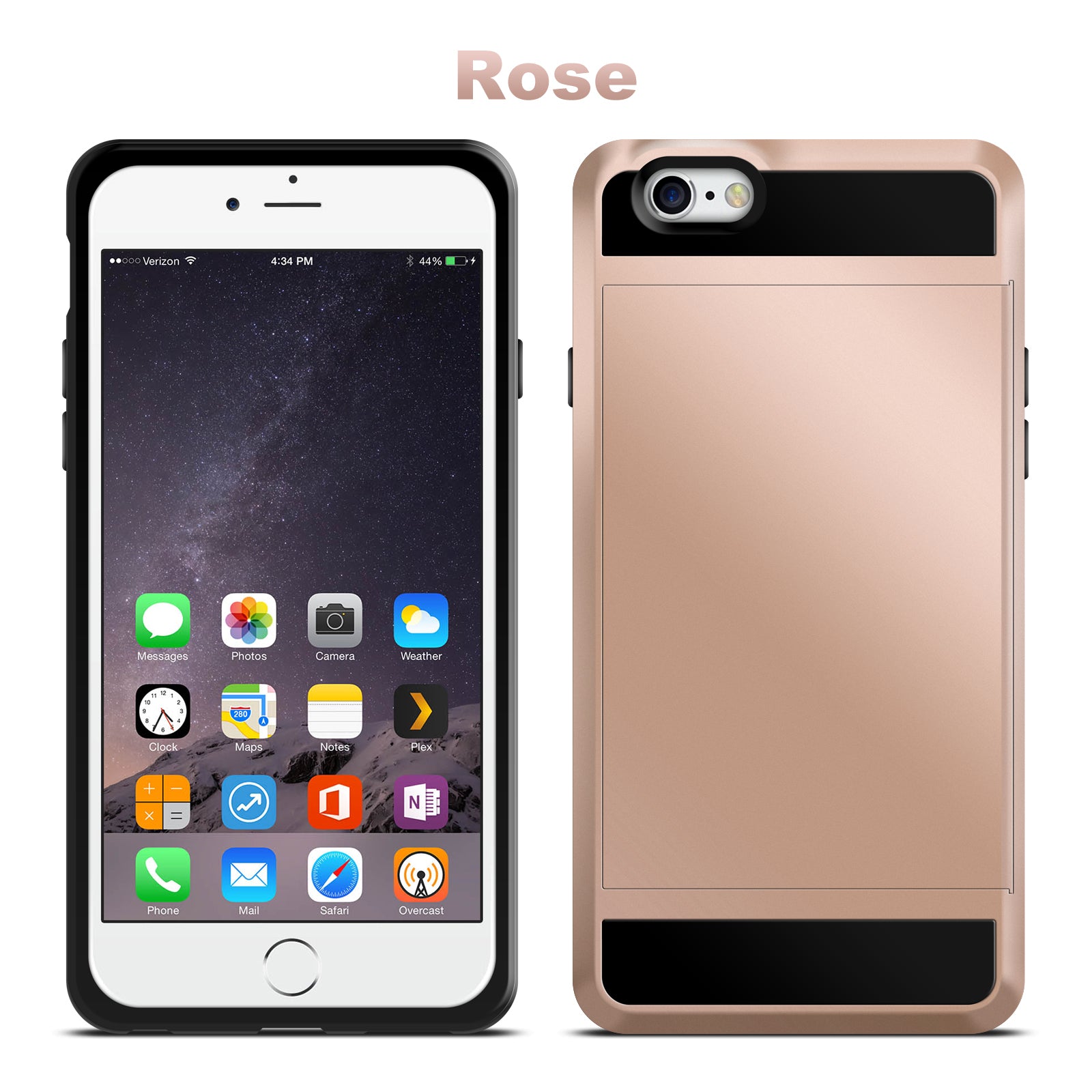 Shockproof Sliding Card Case for iPhone 7/8 Series - Eastlakes Electronics