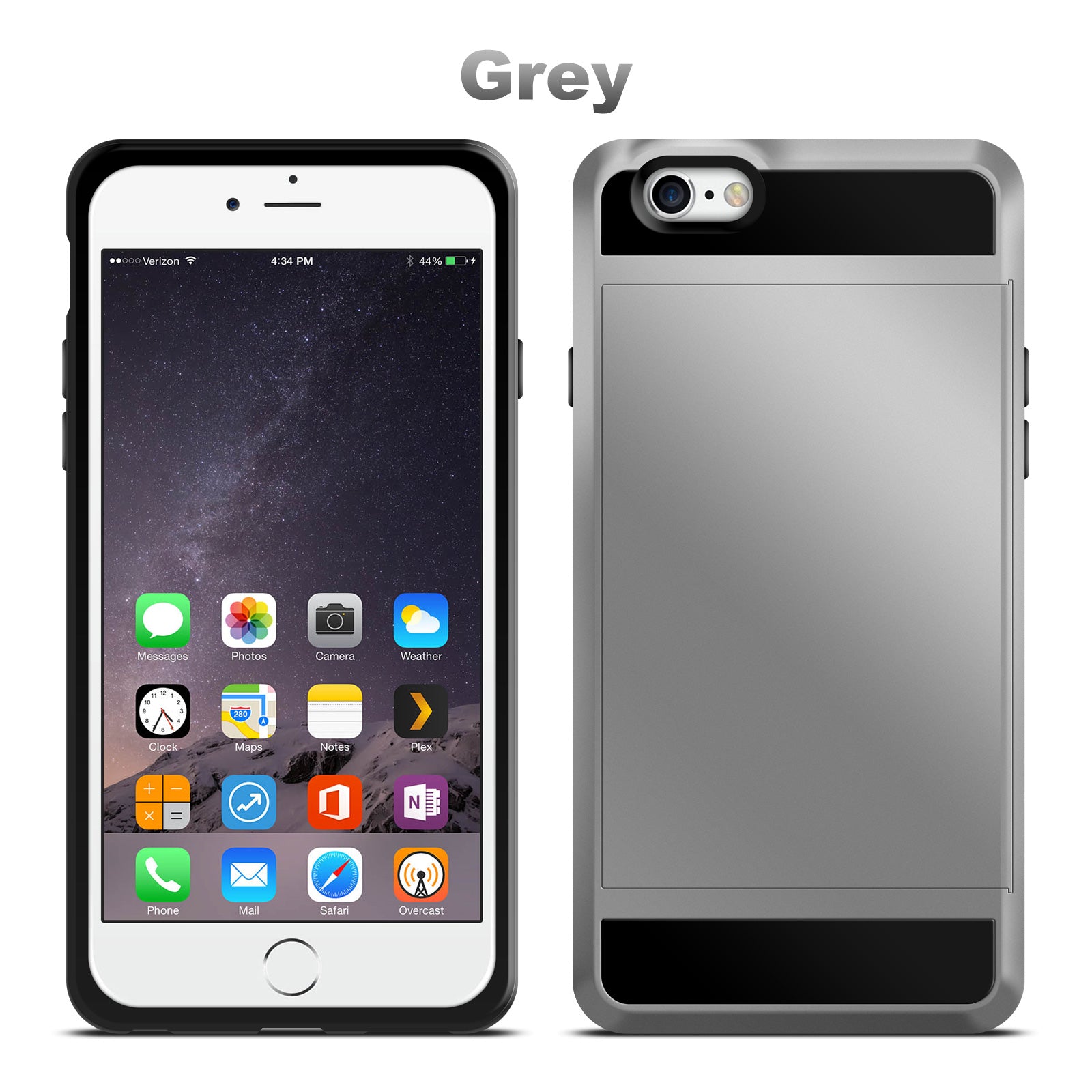 Shockproof Sliding Card Case for iPhone 7/8 Series - Eastlakes Electronics