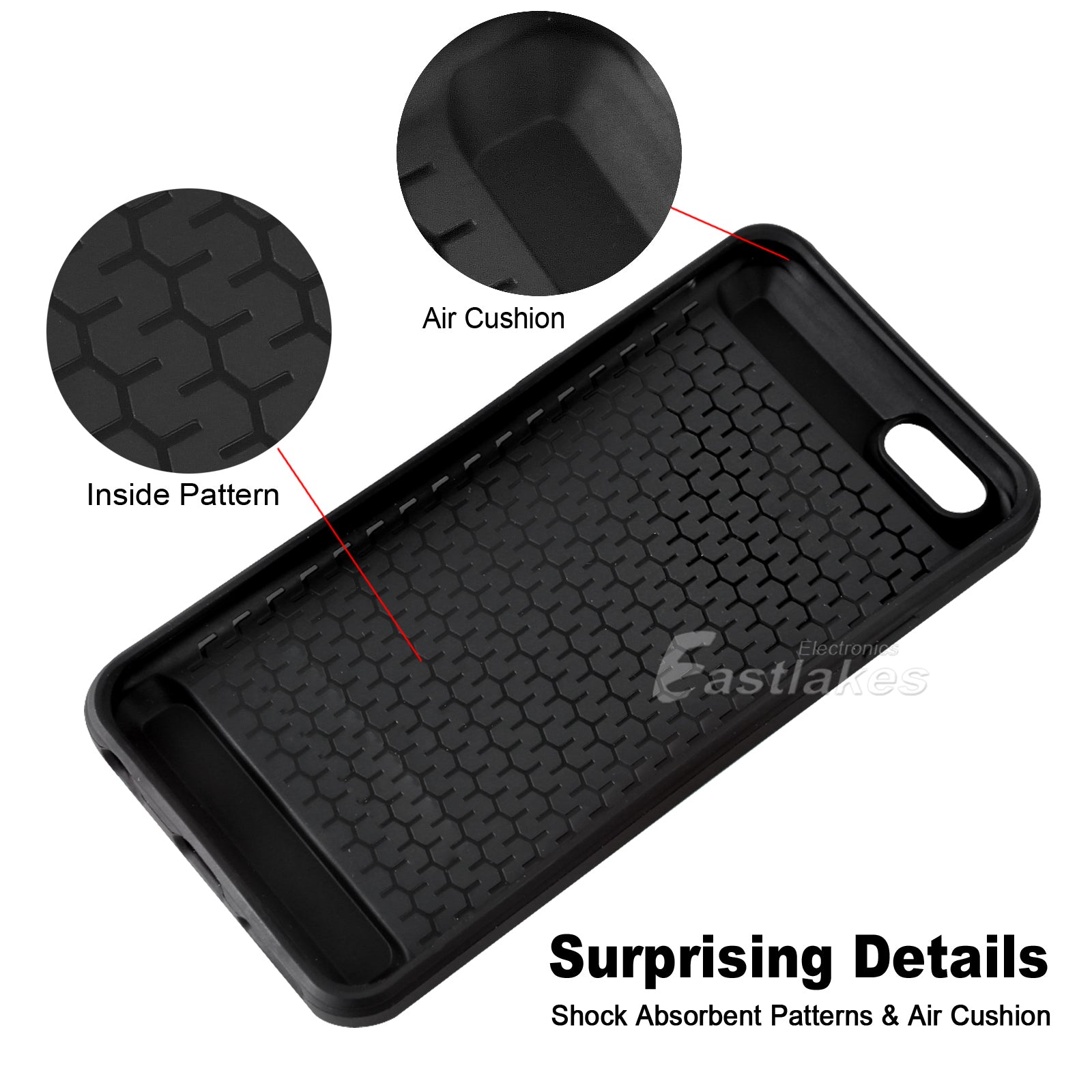 Shockproof Sliding Card Case for iPhone 7/8 Series - Eastlakes Electronics