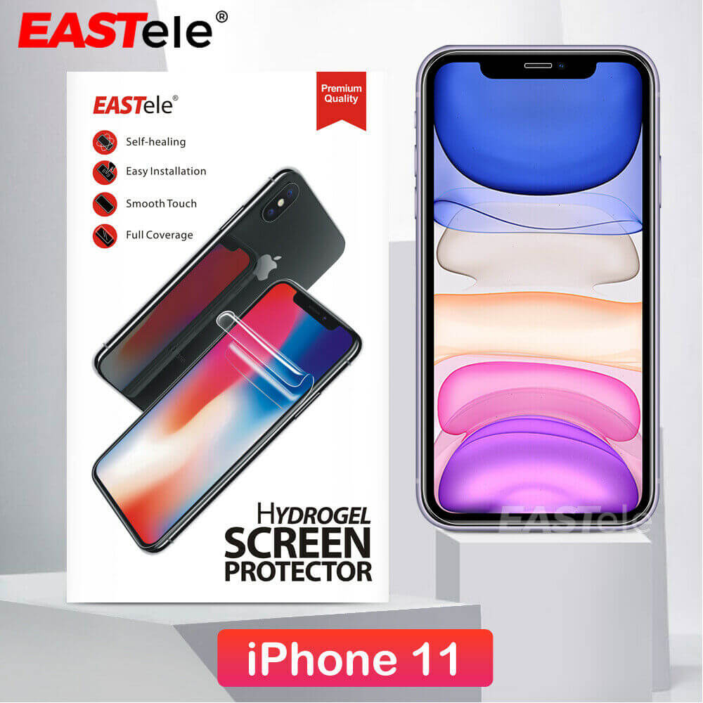 EASTele Hydrogel Screen Protector for Apple iPhone - Eastlakes Electronics