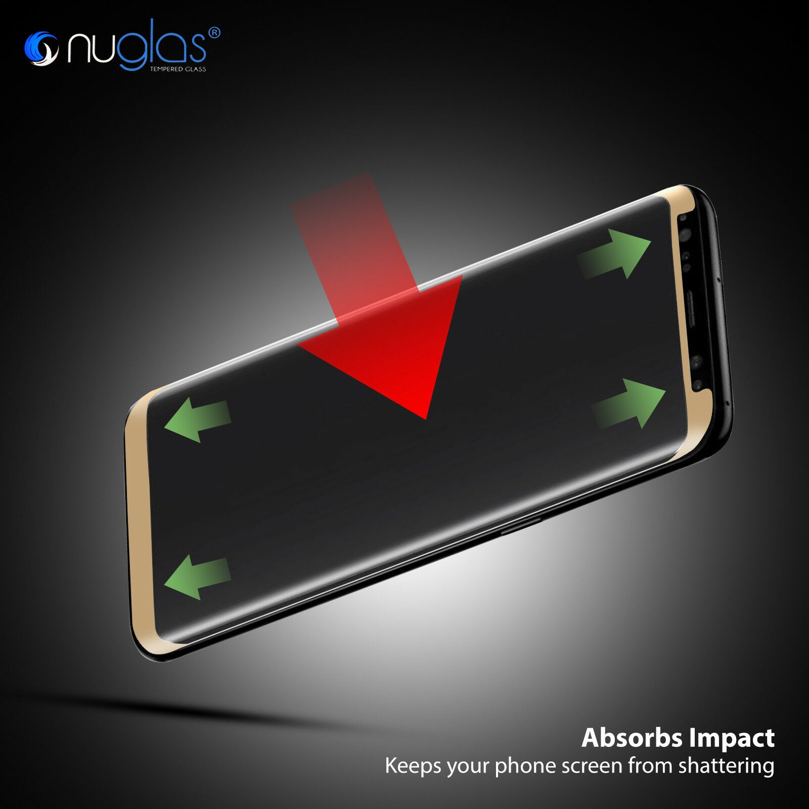 Nuglas Tempered Glass Screen Protector for Samsung Galaxy - Eastlakes Electronics