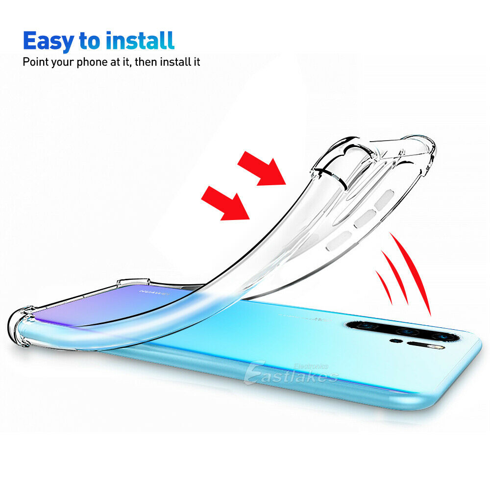 Huawei P30 Pro Shockproof Clear Case - Eastlakes Electronics