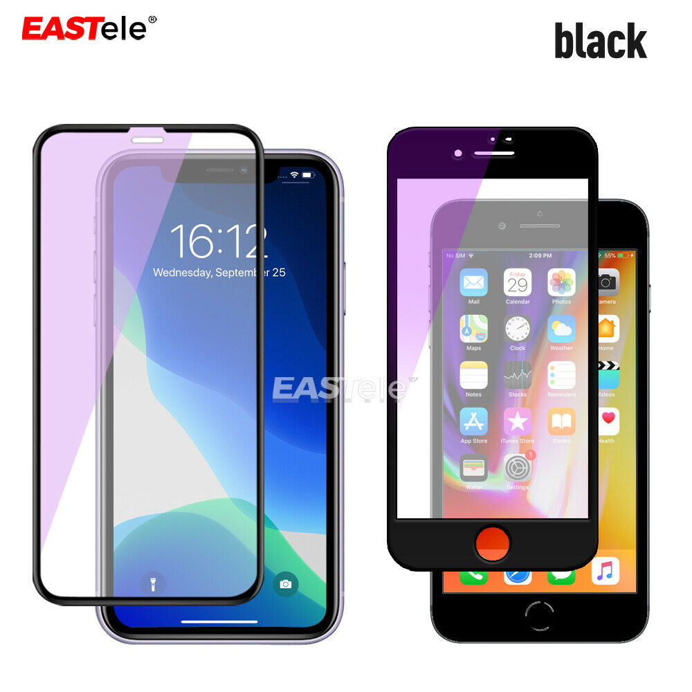 Eastele Apple iPhone Anti Blue Ray Tempered Glass Screen Protector - Eastlakes Electronics