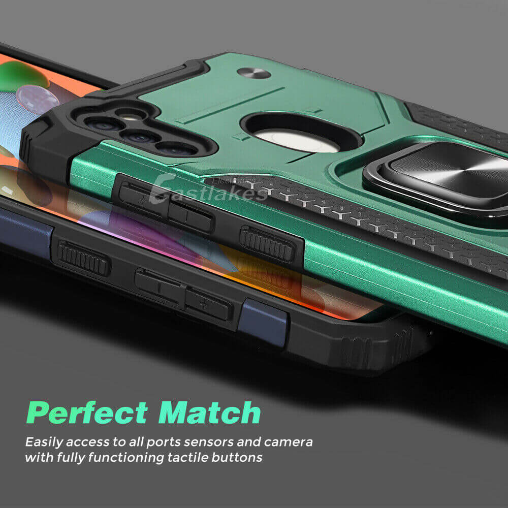 A11 A21s Samsung Galaxy Heavy Duty Magnetic Phone Case - Eastlakes Electronics