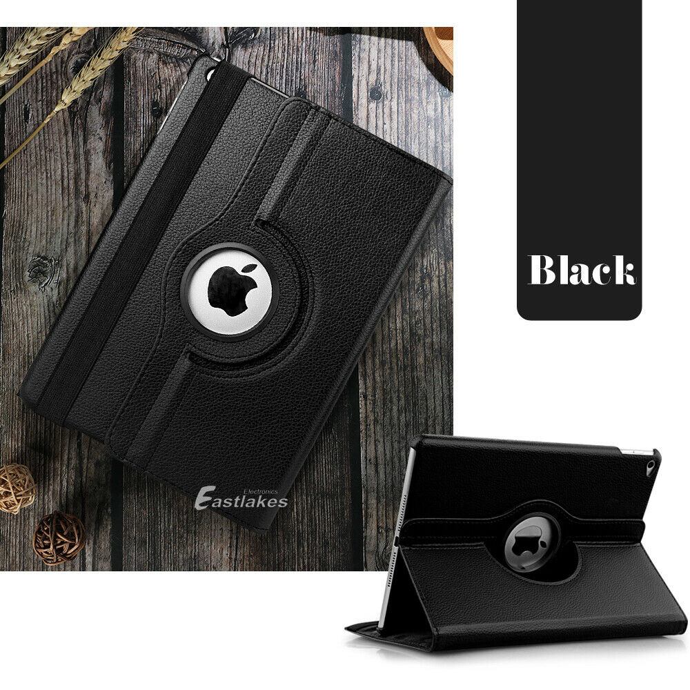 Leather Rotate Stand Smart Cover For Apple iPad Air mini Pro - Eastlakes Electronics