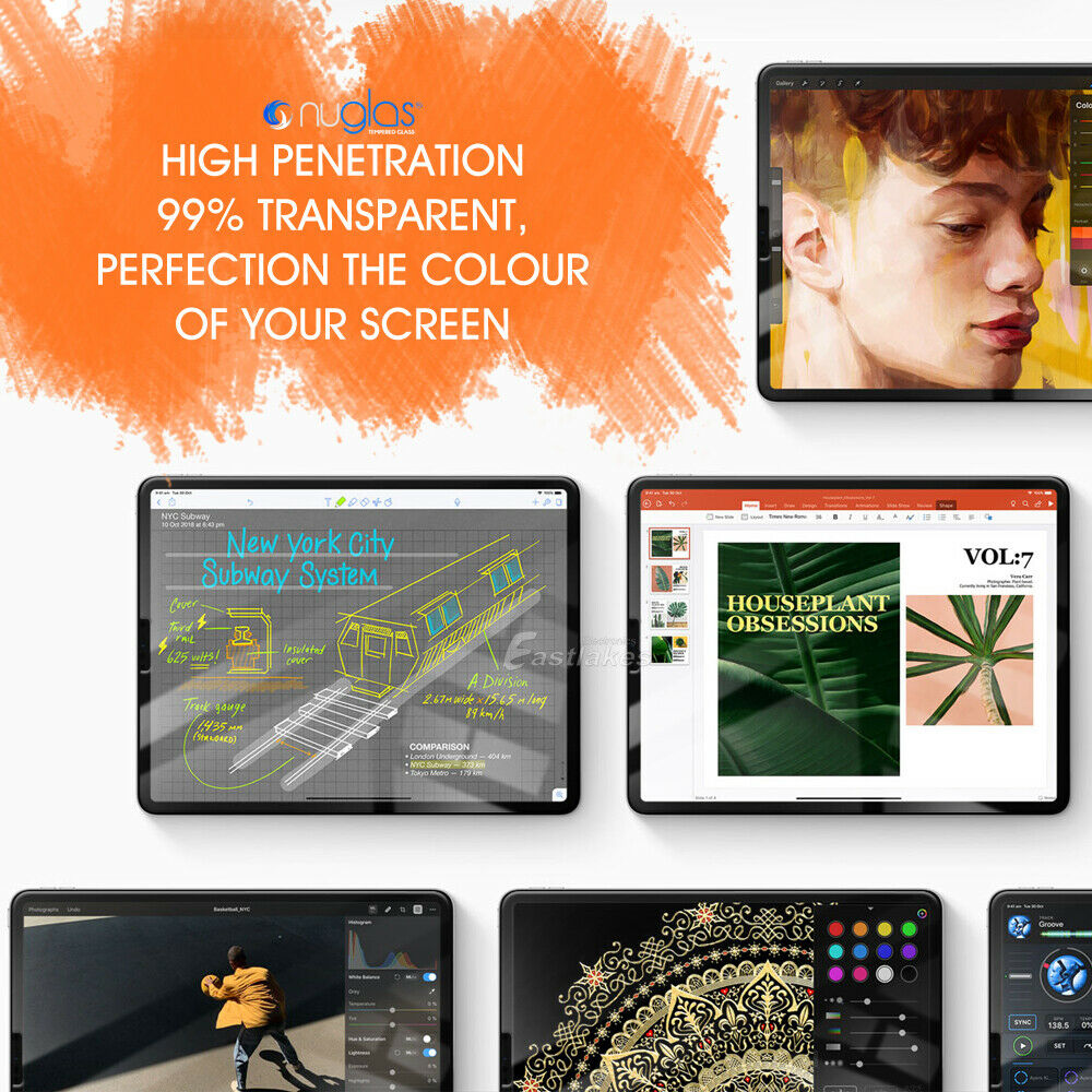 Nuglas iPad Tempered Glass Screen Protector