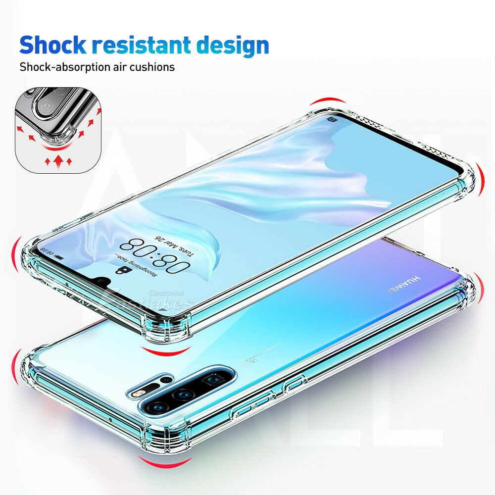 Huawei P30 Pro Shockproof Clear Case - Eastlakes Electronics