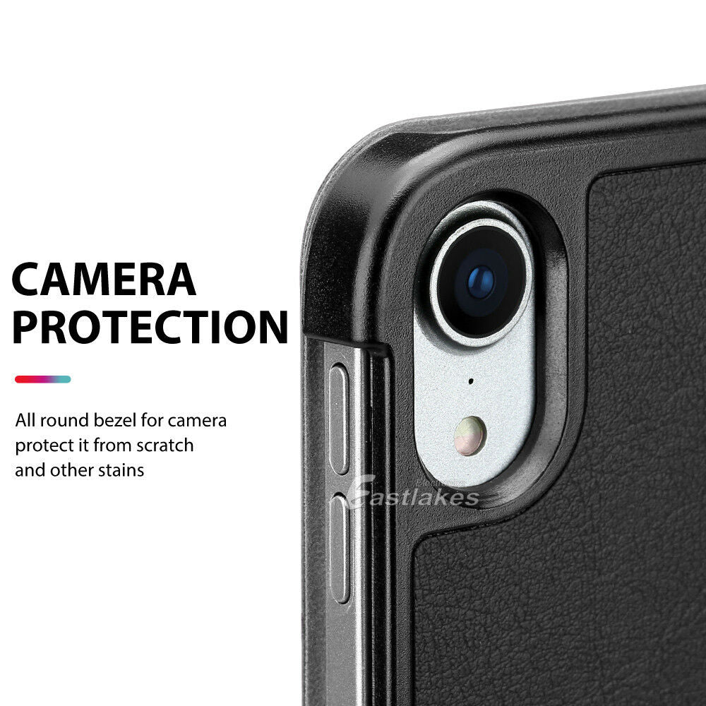 Leather TriFold Smart Stand Cover for iPad Air Pro 10.2 10.5 11 - Eastlakes Electronics