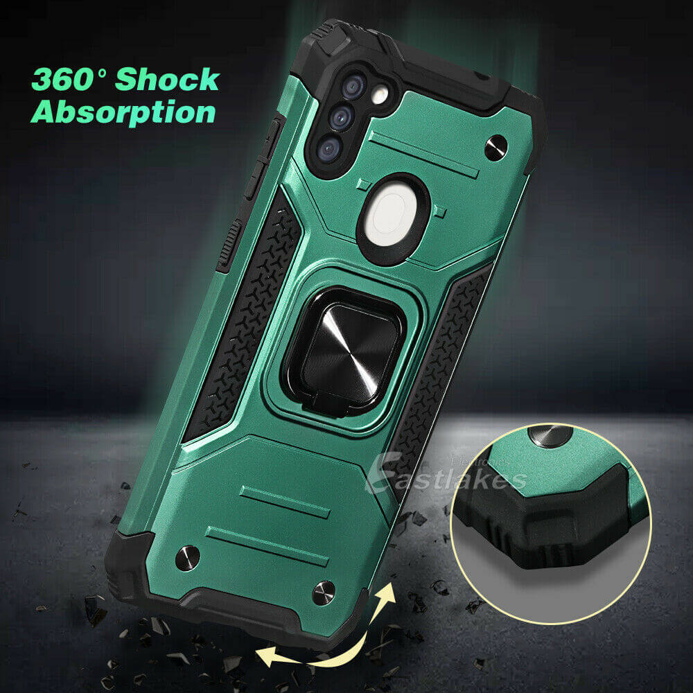 A11 A21s Samsung Galaxy Heavy Duty Magnetic Phone Case - Eastlakes Electronics