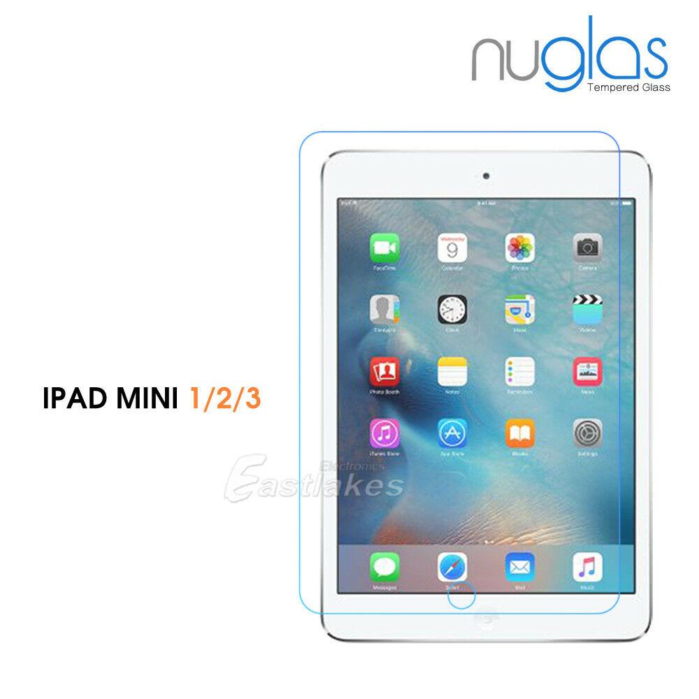 NUGLAS Tempered Glass Screen Protector For All Apple iPad - Eastlakes Electronics