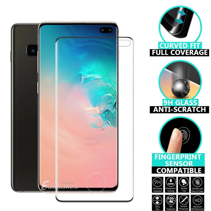 EASTele Samsung Galaxy Tempered Glass Screen Protector