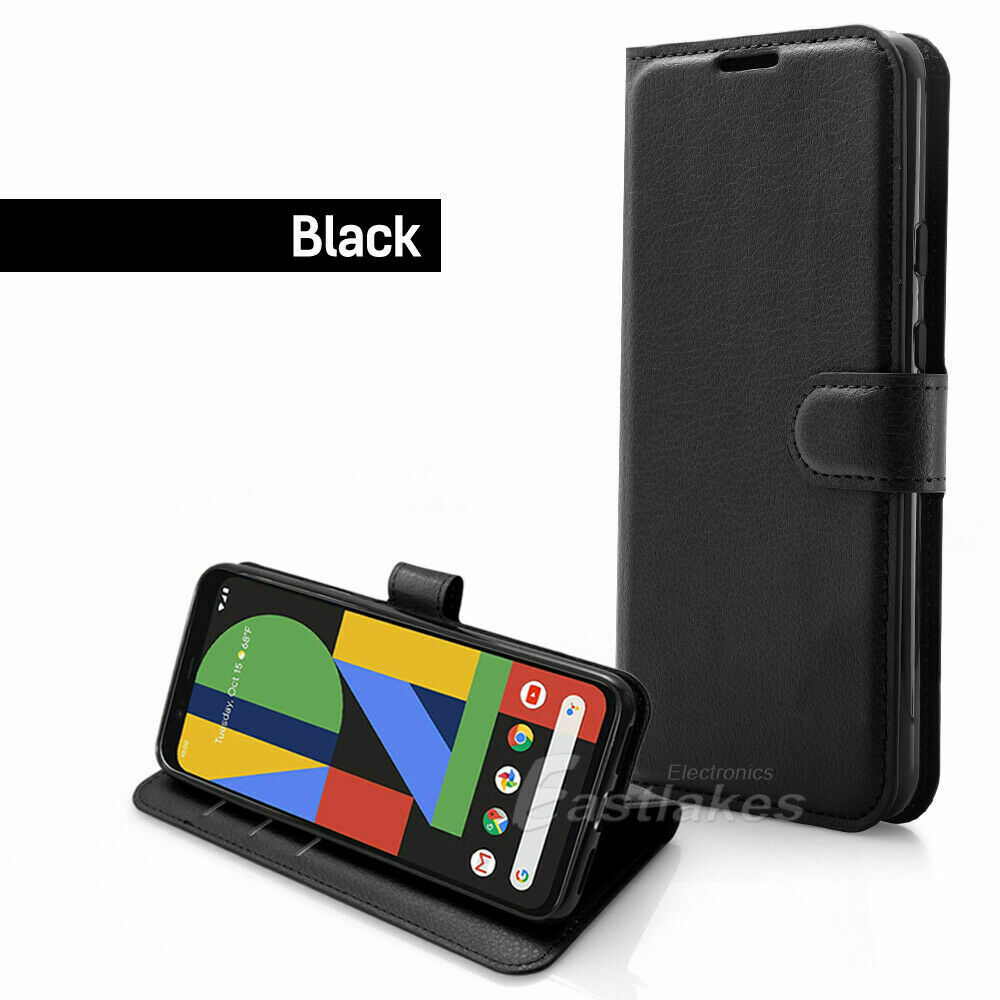 Flip leather Wallet Card Stand Case Pouch Cover for Google Pixel 2 3 XL - Eastlakes Electronics