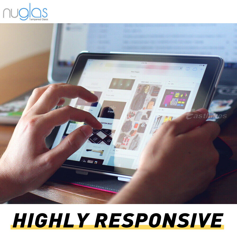 NUGLAS Tempered Glass Screen Protector For All Apple iPad - Eastlakes Electronics