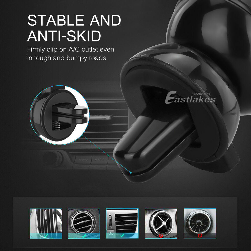 Universal Magnetic Mini Air Vent Car Mount Holder - Eastlakes Electronics