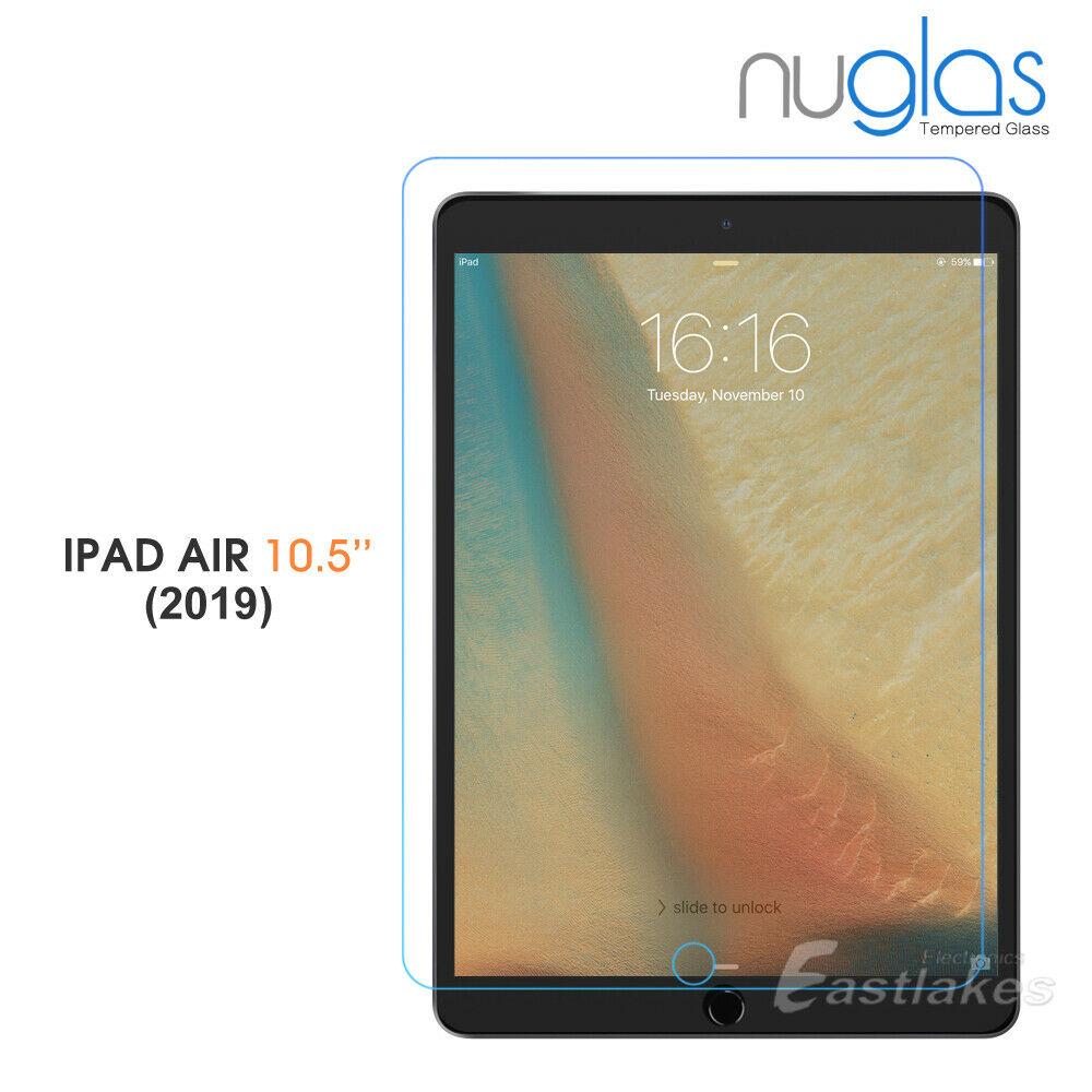 NUGLAS Tempered Glass Screen Protector For All Apple iPad - Eastlakes Electronics