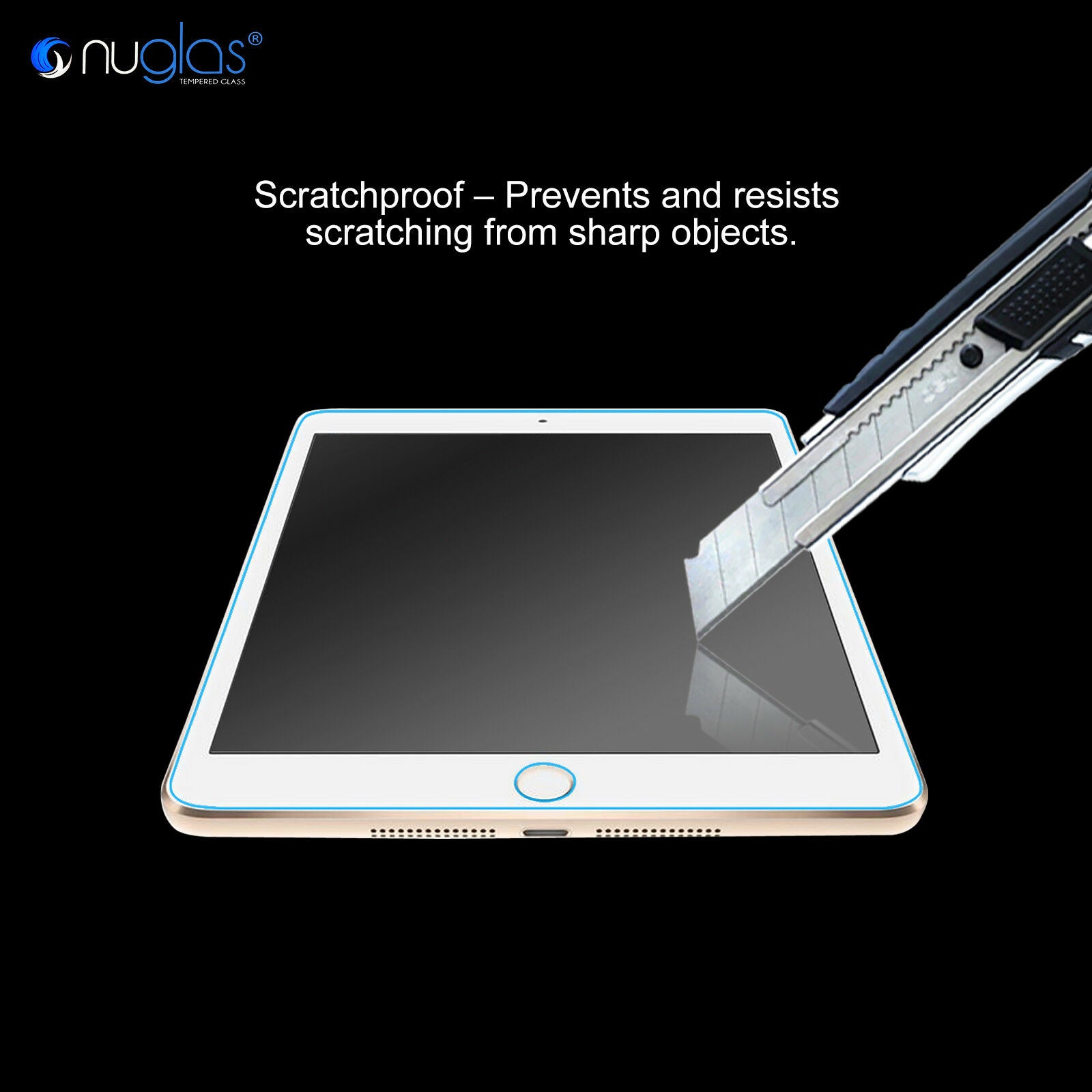 Nuglas iPad Tempered Glass Screen Protector