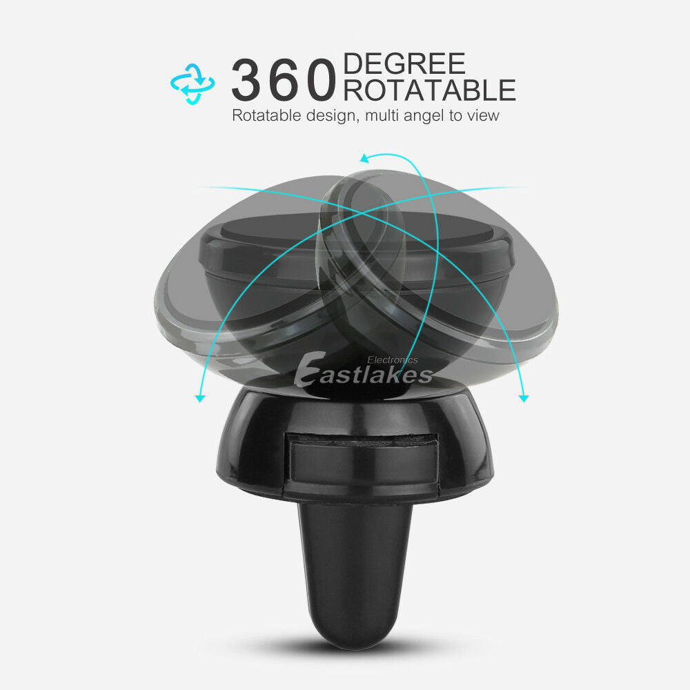 Universal Magnetic Mini Air Vent Car Mount Holder - Eastlakes Electronics