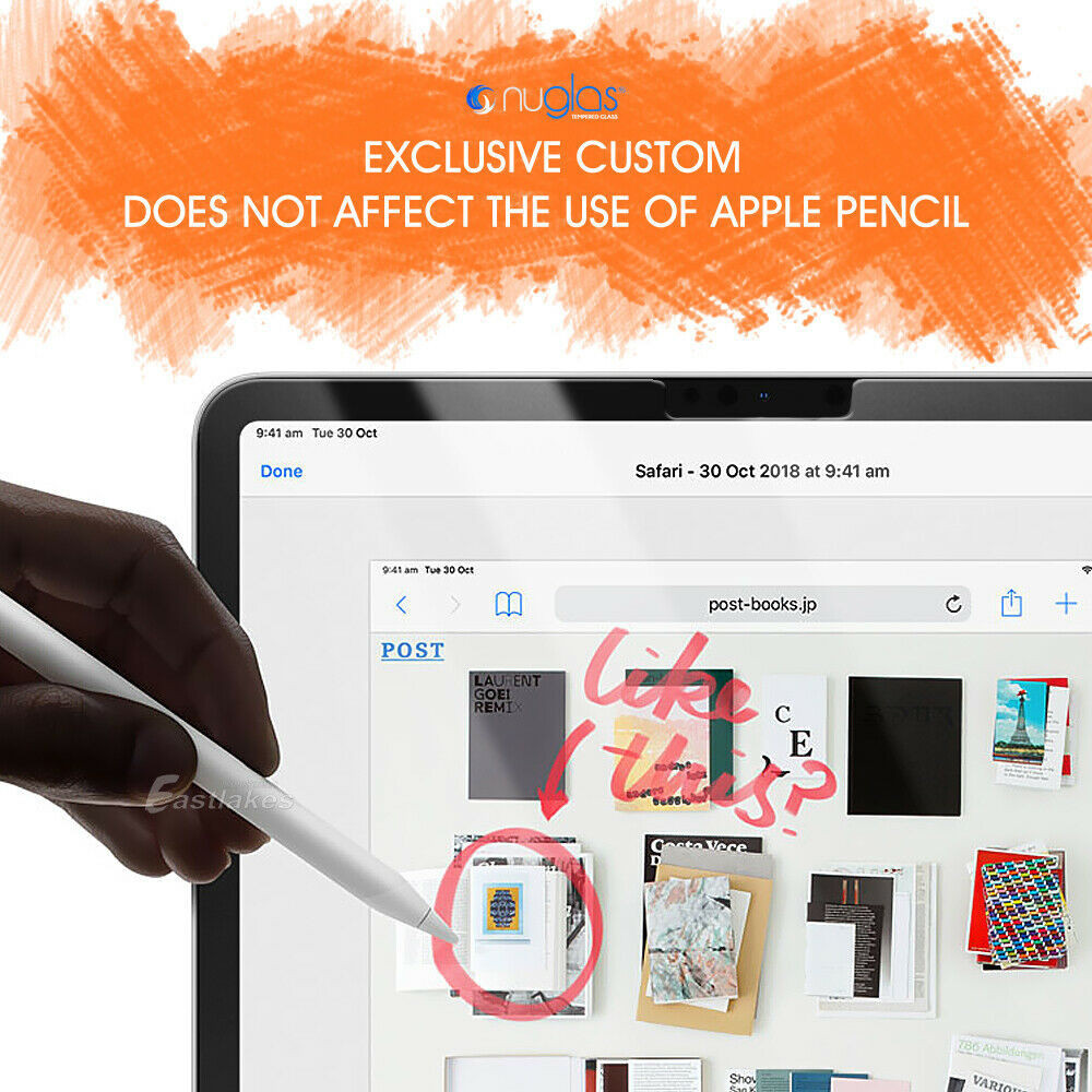 Nuglas iPad Tempered Glass Screen Protector