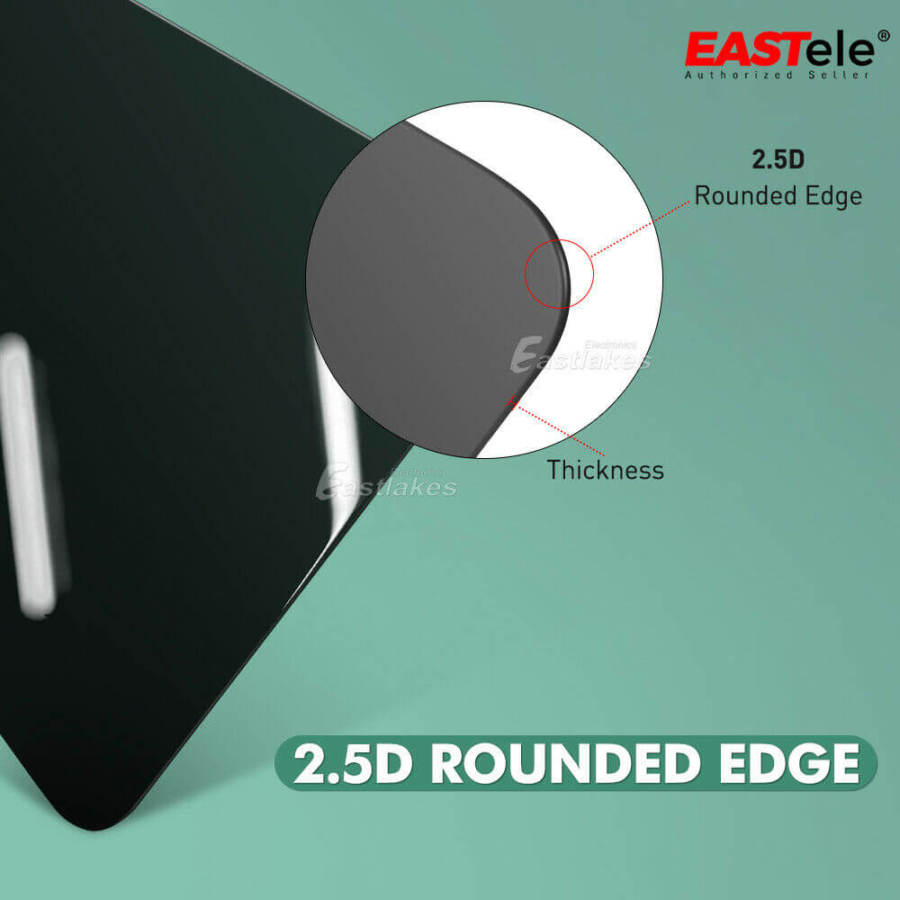 EASTele Privacy Tempered Glass Screen Protector for Apple iPhone - Eastlakes Electronics